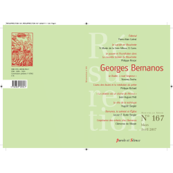 REVUE n° 167 : Georges Bernanos