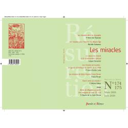 REVUE n° 174/175 : Les miracles
