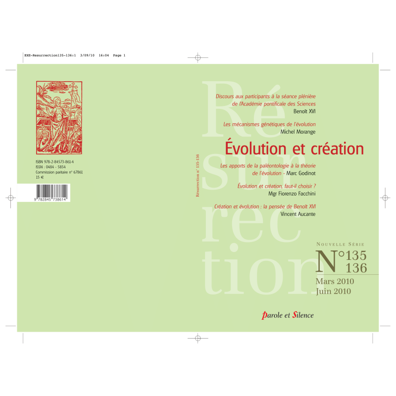 REVUE n° 135/136 : Évolution et création
